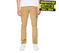 Duck And Cover Cordsome Pantalons Casual Confort Flexibles Pour Hommes Beige