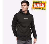 Duck And Cover Gathport Casual Comfort Chic Designer Pullover Hoodie Homme Noir