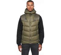 Duck and Cover - Gilet à capuche "Rierson" pour homme BG1161 (L) (Olive foncé)