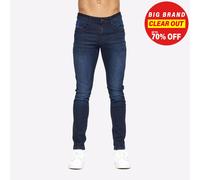 Duck and Cover Jeans Maylead Casual pour hommes designer formelle Marine