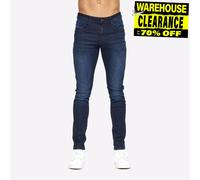 Duck and Cover Jeans Maylead Casual pour hommes designer formelle Marine