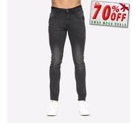 Duck And Cover Maylead Jeans Noirs Pour Hommes Casual Designer Mode