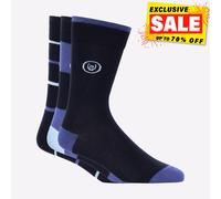 Duck And Cover Raphous Décontracté Confortable Chaussettes 3pk Hommes Assortis