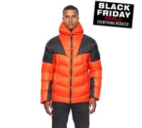 Duck And Cover Raymax Veste Matelassé Confort Hiver Manteau Chaud Pull Orange