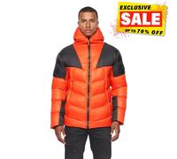 Duck And Cover Raymax Veste Matelassé Confort Hiver Manteau Chaud Pull Orange