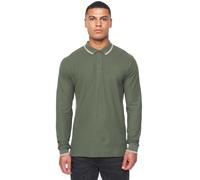 Duck And Cover Roxberry Décontracté Confort Polo Manche Longue Hommes Vert