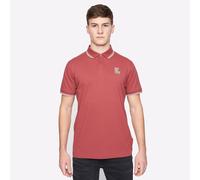 Duck And Cover Sameer Chemise Polo Décontractée Intelligente Pour Homme Rouge