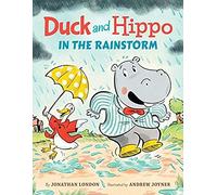 Duck And Hippo In The Rainstorm