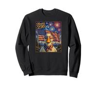 Duck Art on America 250 Anniversaire 4 Juillet Drapeau des États-Unis Sweatshirt