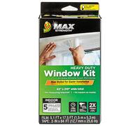 Duck Brand 287455 Force maximale Kit d'isolation de fenêtre, Claire, 5 Windows