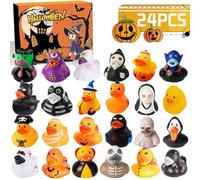 Duck Calendrier de l'Avent 2025, 24 jours de Noël, compte à rebours en caoutchouc, cadeaux de vacances amusants, calendrier de l'Avent de Noël (lot G)