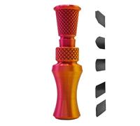 Duck Call, Printed Hunting Calls, Compact Size Outdoor Fun Portable Accessory Camping Toy Educational Aid Lightweight Build, Sound Chips for Adults, Kids, Training, Outdoor, Game