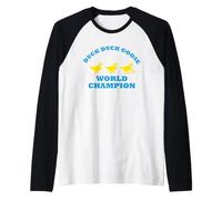 Duck Duck Goose Champion Funny Manche Raglan