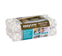 Duck EasyLiner Lot de 6 Rouleaux de revêtement Lisse pour étagère supérieure Taupe 30,5 cm x 3 m