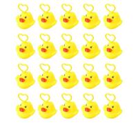 Duck Fishing Toy, Kids Bath Toys, Floating Carnival Game Set, Sensory Development Activity, 20-Piece Educational Water Play Kit for Baby Boys and Girls Party Fun, 2.76x2.36 inches