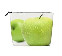 Duck Fly Upon River Trousse de toilette pour femme à motif simple couche, convient pour le rangement quotidien, les voyages et les voyages d'affaires., Cyan, Taille unique