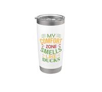 Duck Funny My Comfort Zone sent le canard Gobelet isotherme en acier inoxydable double paroi