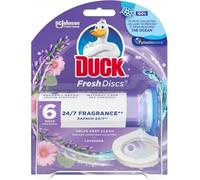 Duck, Gel pour papier hygiénique, Lavande, 2 x 36 ml