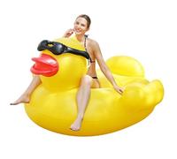 Duck gonflable géant - Géants gonflables pour tuyau flottant, chaise de salon jouet d'eau | Anneau de bain flottant de grande taille pour fête à la piscine, plage d'été,