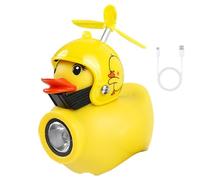 Duck Horn - Haut-parleur Duck Bell | Sonnettes de vélo D', Klaxon Gazoutant D', Corne D' pour moto avec et lumière pour enfants et adultes à vélo en plein air