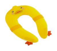 Duck Housse de siège de toilette - Pot antidérapant, design pliable avec décoration en forme de canard | pour garçons et filles, entraînement à la toilette, sécurité de la salle de bain, confortable