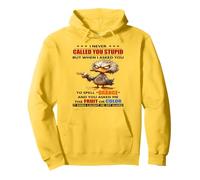 Duck, je ne t'ai jamais traité de stupide, mais quand je t'ai demandé de l'épeler Sweat à Capuche