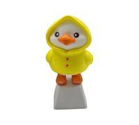 Duck Keycaps Compatible, Cartoon Keyboard Set, Yellow Portable Novelty Lovely, Key Caps Fun Decoration, Mechanical Keyboards for Computer, Game Adults, Women, Men
