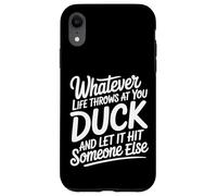 Duck Life's Hits Let Them Hit Someone Else - Coque pour iPhone XR