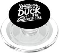 Duck Life's Hits Let Them Hit Someone Else - PopSockets PopGrip pour MagSafe