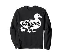 Duck Mom Art for Mom Mother Duckling Ducky Farmer Duck Mom Sweatshirt