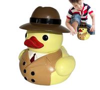Duck Money Bank, Kids Coin Bank - Économiseur d'argent coloré,Décorations d'intérieur en résine, statue de canard amusante pour le salon, la chambre à coucher
