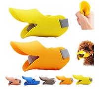 Duck Muzzle for Dogs, Duck Muzzle, Dog Muzzles to Prevent Biting Chewing Barking, Cute Duckbill with Adjustable Muzzle Small and Medium Dog Muzzle(F,M)