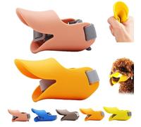 Duck Muzzle for Dogs, Duck Muzzle, Dog Muzzles to Prevent Biting Chewing Barking, Cute Duckbill with Adjustable Muzzle Small and Medium Dog Muzzle(H,M)
