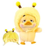 Duck Plush Hat, Cartoon Plush Doll Head Cover, Soft Dress-Up Head Clothes, Comfortable Headgear For Toy Accessories, Ensures Comfortable Wear While The Bright Colors Enhance Your Doll's Cuteness