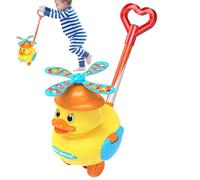 Duck Push Walker Kids - Jouet de Marche pour Jaune Vif, Fonction quacking Interactive | Soutien à la mobilité de la Petite enfance, équilibre Pratique, développement des habiletés