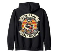 Duck & Roll Easy Riders Rock and Roll Outfit 50s Sweat à Capuche