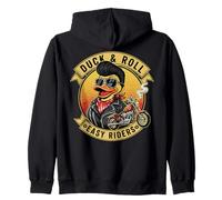 Duck & Roll Easy Riders Rock and Roll Outfit Vibe Sweat à Capuche