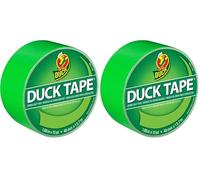 Duck Shurtech Canard Marque 1265018 Couleur Ruban adhésif, néon Vert Citron, 4,8 cm x 15 Yards, Rouleau Simple (Lot de 2)