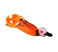 Duck Spinner Leurre de pêche avec lame clignotante et pieds rotatifs pour une capture efficace (B)