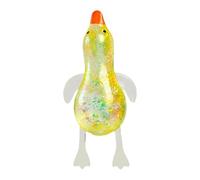 Duck Squeeze Stress Toy - Soft Pinching Vent Ball, Flexible Hand Press Fidget Object, Tactile Comfort Play Sphere, Toy Calming Accessory, Fidget for Work Study Home Office School Travel Party Favors