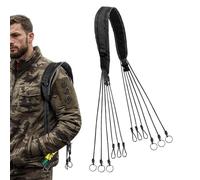 Duck Strap Carrier, Waterfowl Duck Strap, Metal Buckle Design, Adjustable Outdoor Cord, Secure for Mallard Ducks, Geese, Squirrel, Ideal for Bird Hunting Or Transportation