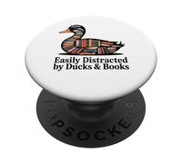 Duck Stuff - Jersey pour Homme - Motif Canard PopSockets PopGrip Adhésif