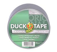 Duck Ruban adhésif toilé Original - Haute résistance et imperméable - Argent 50 mm x 50 m