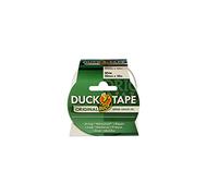 Duck Tape Original Ruban adhésif Blanc 50 mm x 10 m Le ruban adhésif de réparation original haute résistance et imperméable pour canalisations et conduits.