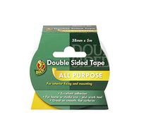 Duck Tape Ruban Adhésif de Masquage Double Face pour l'Interieur 38 mm x 5m