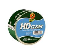 Duck Ruban adhésif d'emballage transparent robuste 50 mm x 25 m