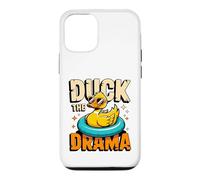 Duck The Drama Funny Cool Relaxed Coque pour iPhone 12/12 Pro