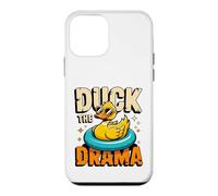 Duck The Drama Funny Cool Relaxed Coque pour iPhone 12 Mini