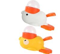 Duck Treat Dispenser, Duck Dog Treat Dispenser, 2-in-1 Dog Interactive Slow Feeder Puzzle Toy, Reduces Bloating Boredom, Shape Slow Feeder Toy (White+Yellow)
