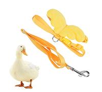 Duck Walking Harness and Lash Ducks Traction Corde Strap de Poitrine Réglable Accessoires de Canard à L'Extérieur de la Marche de Marche pour Les Canards, Les Poulets, Les Oies (M)